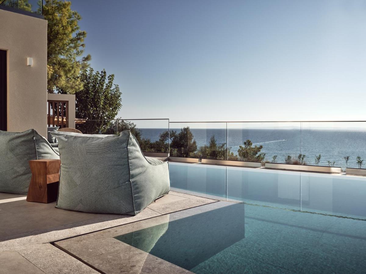 Uparati Villa - Hilltop Sea View Retreat 蒂锡利维 外观 照片