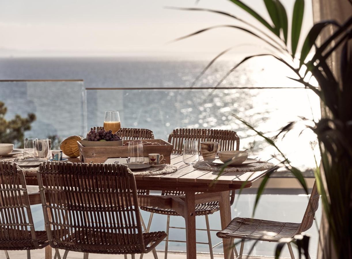 Uparati Villa - Hilltop Sea View Retreat 蒂锡利维 外观 照片