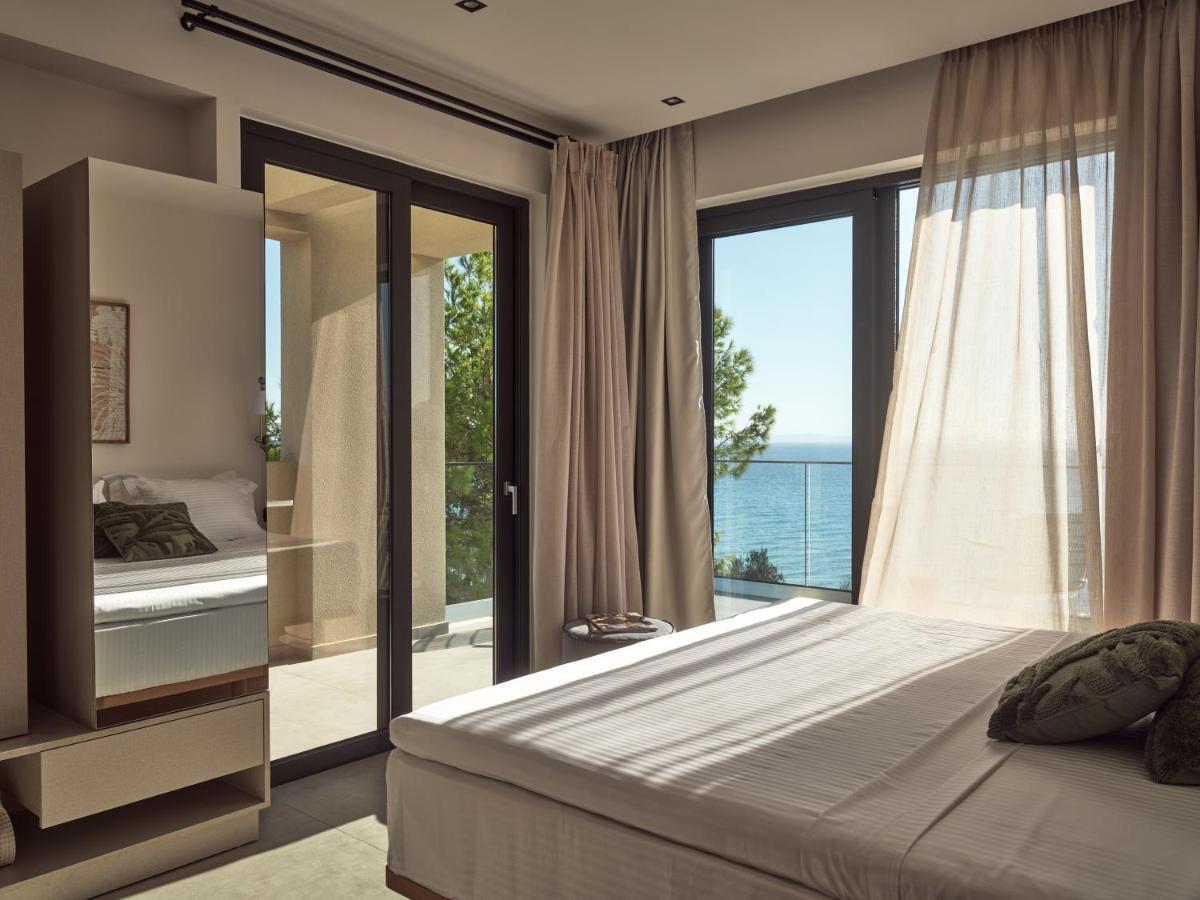 Uparati Villa - Hilltop Sea View Retreat 蒂锡利维 外观 照片